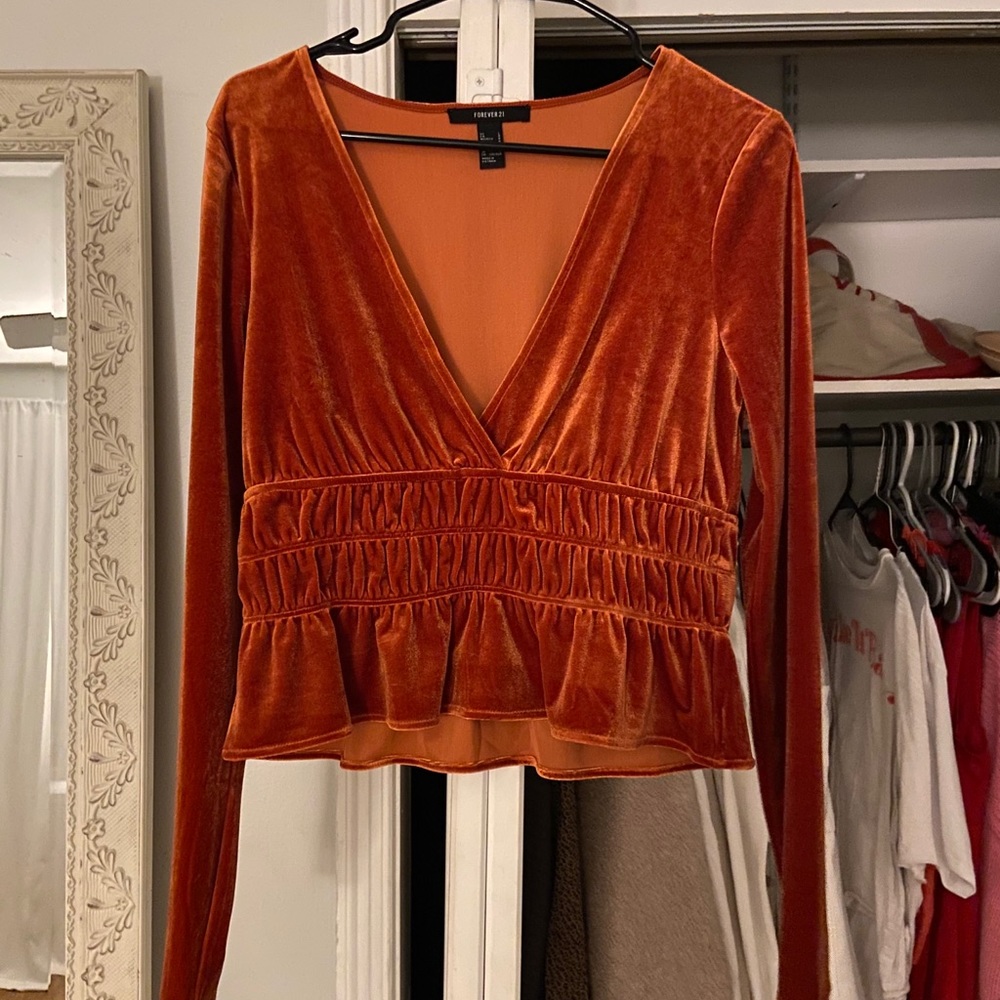 Velvet Blouse